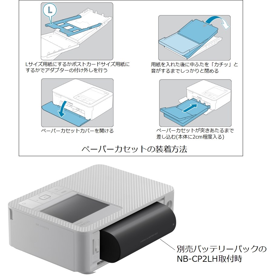 印刷速度がアップ、オーバーコートでの模様も可能』 CANON SELPHY