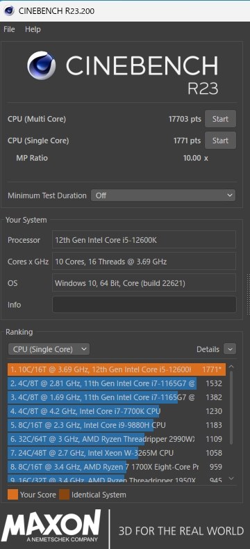 簡易OCでも5.4GHz常用可能かと』 インテル Core i5 13600K BOX