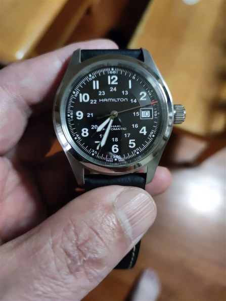 HAMILTON カーキ フィールド H70455733 38MM 腕時計ケースサイズ何ミリでしょうか