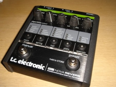 ギター TC Electronic NR-1 Nova Reve Amazon | t.c.electronic NR-1 NOVA REVERB ギターエフェクター