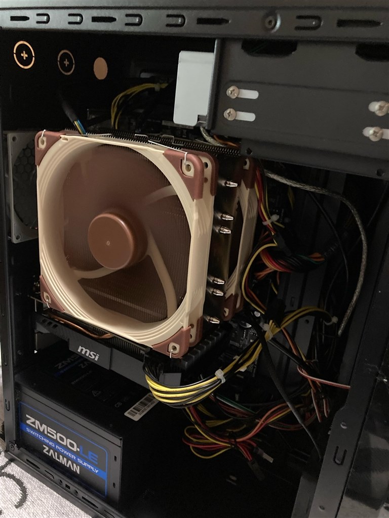 オーバークロックしても最高温度79℃(FAN100%運転)です。』 noctua NH