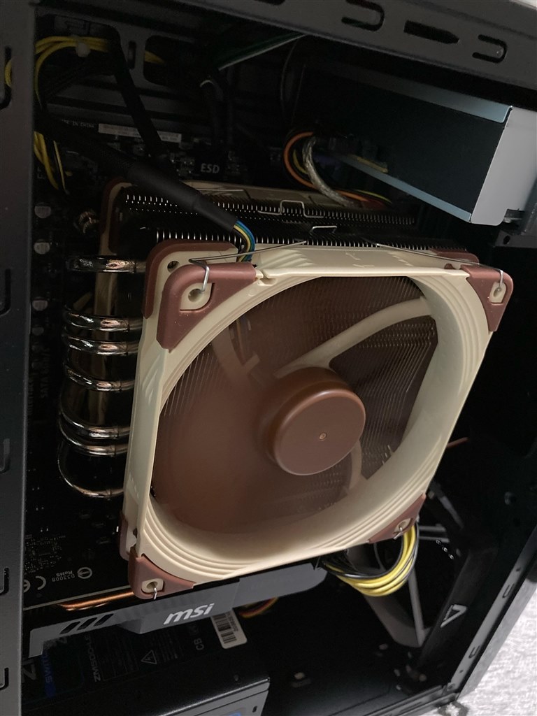 オーバークロックしても最高温度79℃(FAN100%運転)です。』 noctua NH