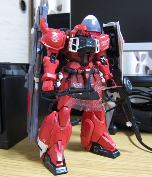 BANDAI MG 1/100 ガナーザクウォーリア(ルナマリア・ホーク専用機)投稿
