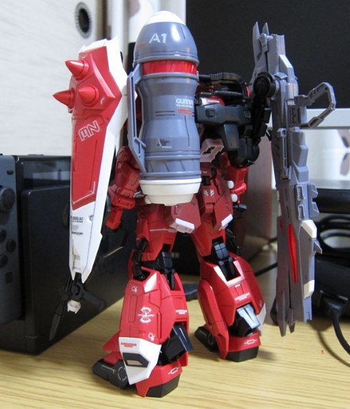 BANDAI MG 1/100 ガナーザクウォーリア(ルナマリア・ホーク専用機)投稿