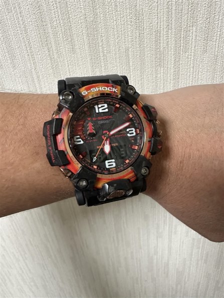 カシオ G-SHOCK 40th Anniversary Flare Red マスター オブ G マッド 