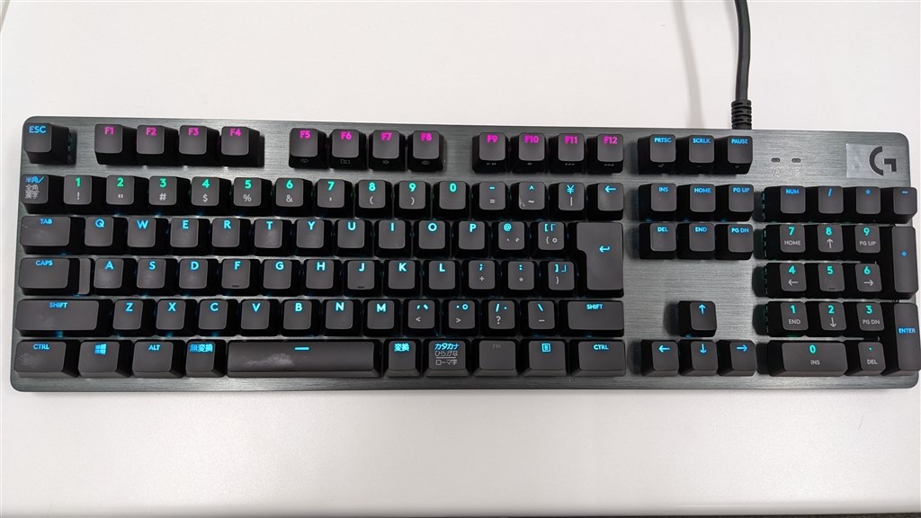 【未開封！！】ロジクール G512 CARBON メカニカルキーボード ゲーミングキーボード【ロジクール G512 CARBON】レビュー。安いが高