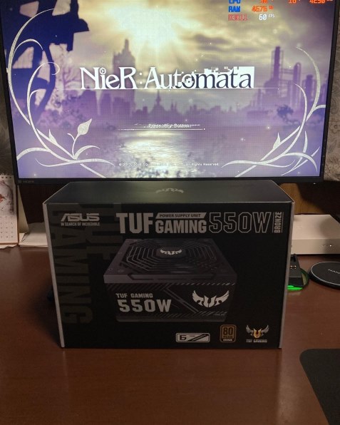 新しいASUS TUFゲーム550Bゲーム550W電源 - 内部ATX 3.3 V DC @ 25 A クリアランス卸値 Blog.knak.jp