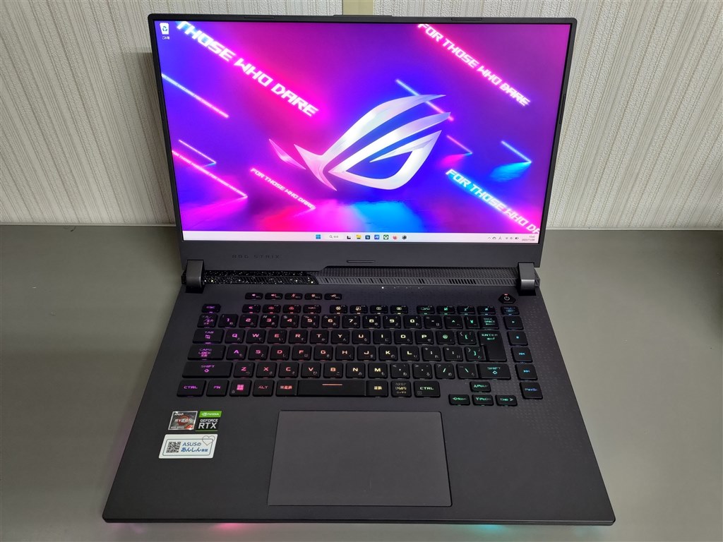 ちゃんと良い製品だと思います。』 ASUS ROG Strix G15 G513RM G513RM-R76R3060  Xirtsさんのレビュー評価・評判 - 価格.com