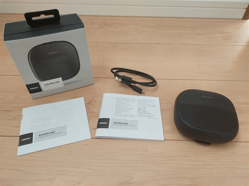 コンパクトだが音質は素晴らしい!!』 Bose SoundLink Micro Bluetooth 