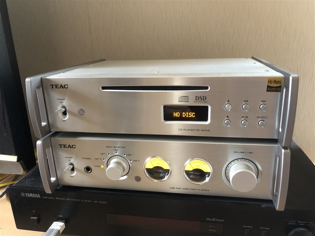 高性能なコンパクトA4サイズのCDプレーヤー！』 TEAC PD-501HR-SE-S 