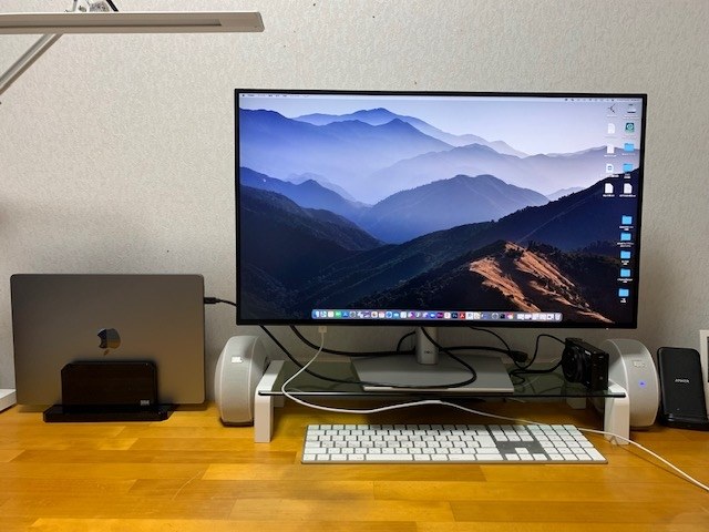 MacBookProM1に丁度良い』 Dell U2723QE [27インチ プラチナシルバー