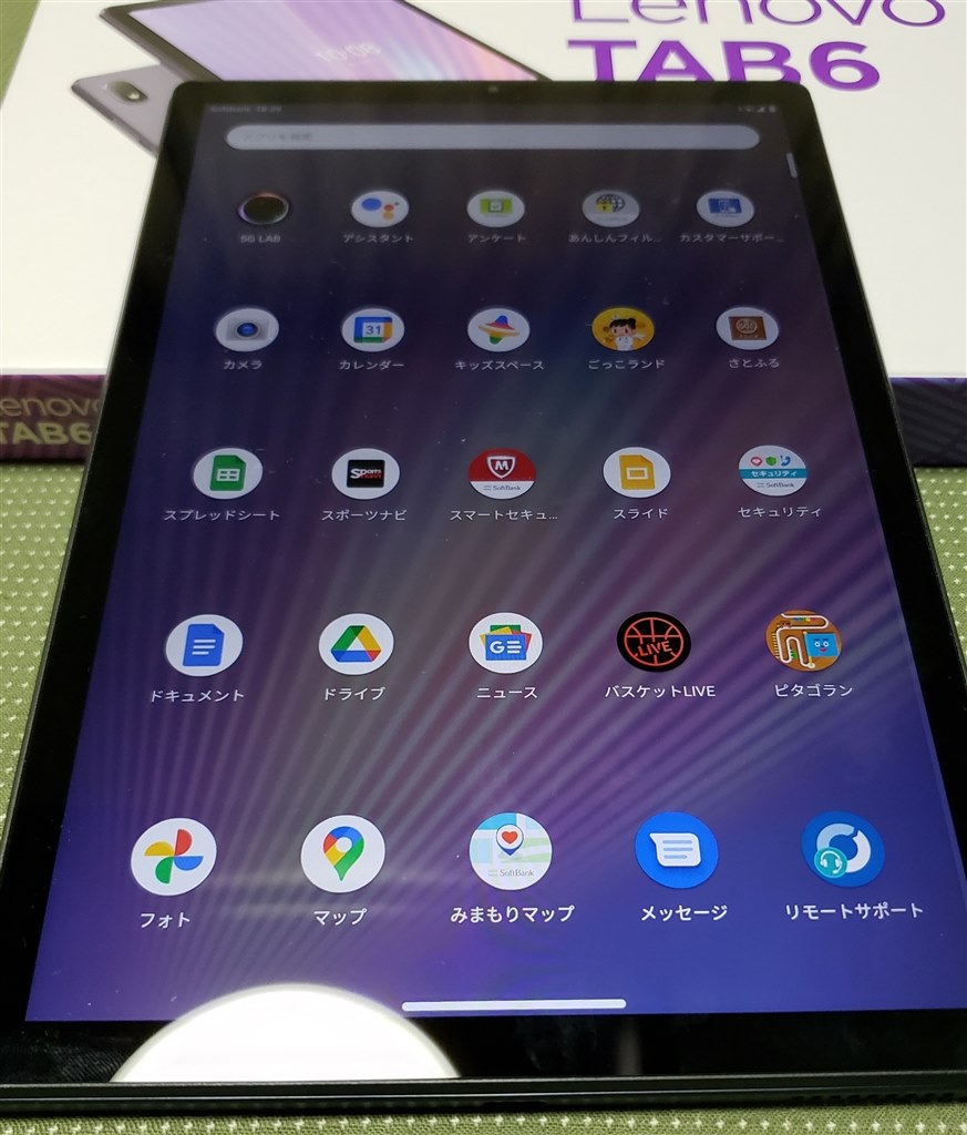 買い方に失敗したが、コスパは最強か。』 Lenovo Lenovo TAB6 SoftBank