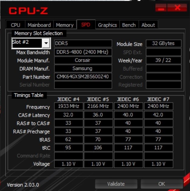 AMD EXPO対応 DDR5-5600 32GB×2』 Corsair CMK64GX5M2B5600Z40 [DDR5