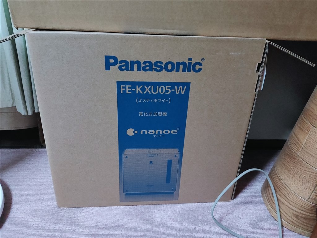 手軽な加湿器』 パナソニック FE-KXU05-W [ミスティホワイト] 茶々 ...
