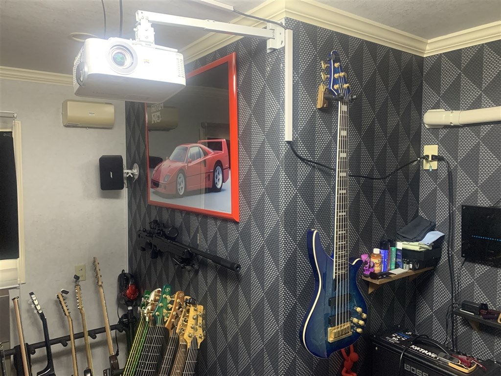 部屋が狭い人には特にオススメです！』 ViewSonic PX706HD 音吉