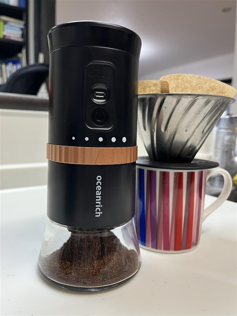 オーシャンリッチ コードレス自動コーヒーミル G2 ブラック UQ-ORG2BL オーシャンリッチ コードレス自動コーヒーミル G2 ブラック UQ-ORG2BL