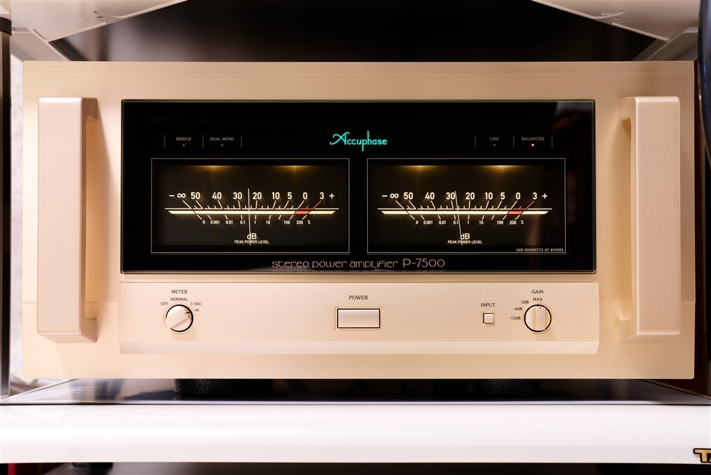 P-7500のレビュー』 Accuphase P-7500 のらぽんさんのレビュー評価