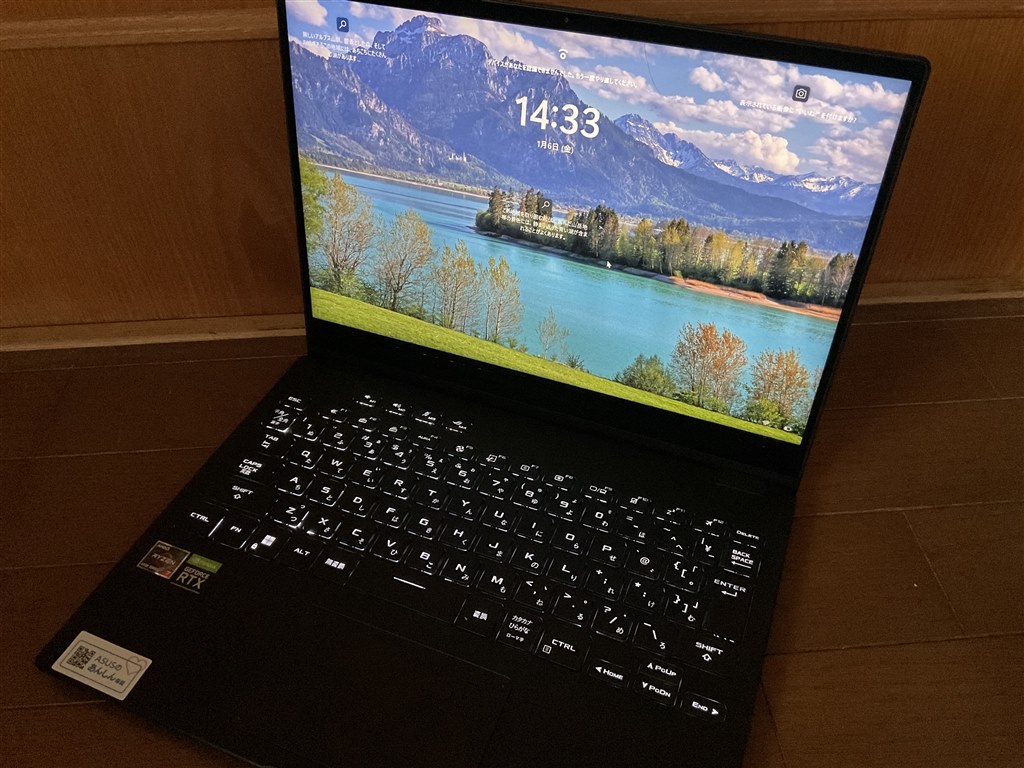 Windowsノート本体 GV301RE ROG Flow X13 GV301」ASUSのWin11搭載13.4型回転式ゲーミング2in1、AMD