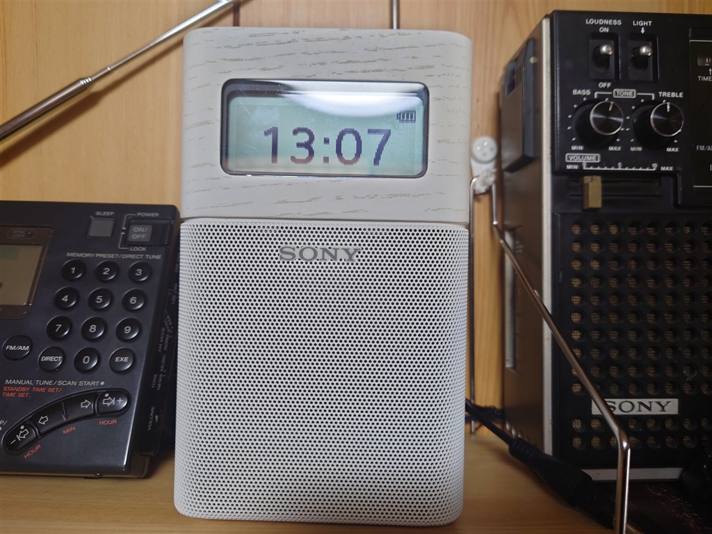 近年のソニー製ラジオは素晴らしい』 SONY SRF-V1BT (W) [ホワイト