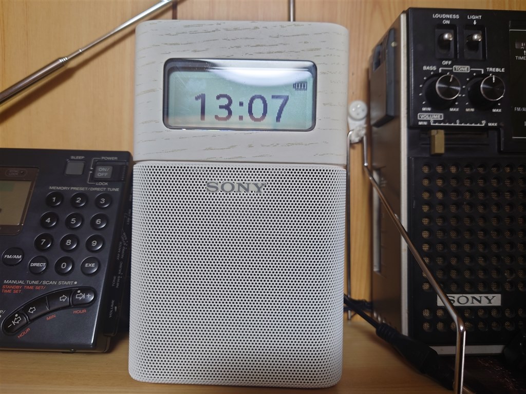 近年のソニー製ラジオは素晴らしい』 SONY SRF-V1BT (W