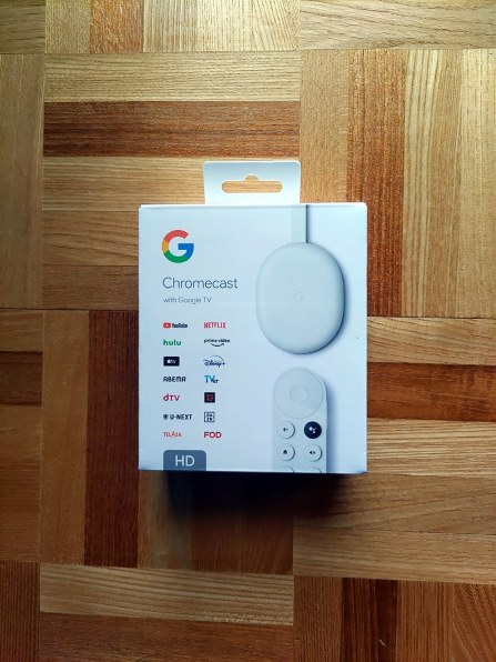 Google Chromecast with Google TV (HD) GA03131-JP [Snow]投稿