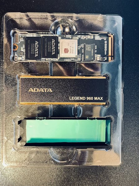 ADATA SSD 2TB PCIe Gen4x4 M.2 2280 LEGEND 960 MAXシリーズ ALEG