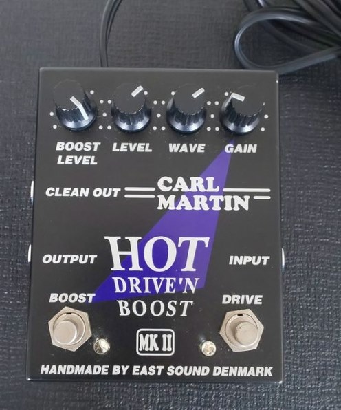 名機　Carl Martin「Hot Drive'n Boost MK II」 Carl Martin Hot Drive'n Boost MK2 - YouTube
