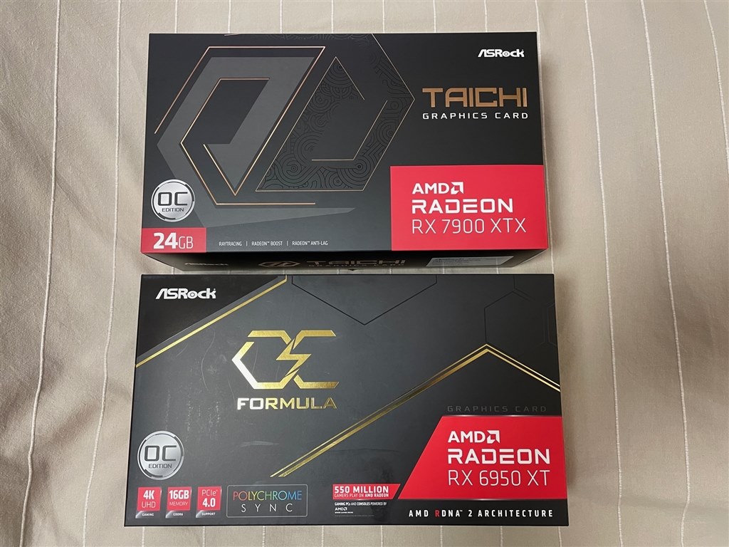 やっと購入できました』 ASRock Radeon RX 7900 XTX Taichi 24GB OC