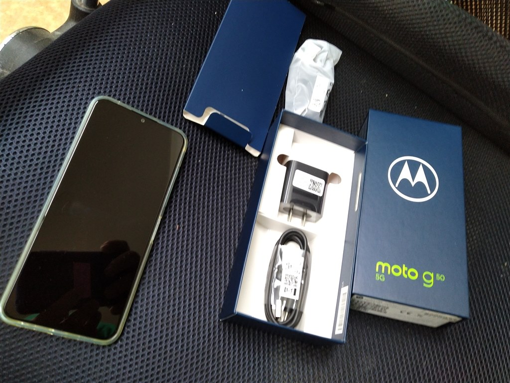 お財布携帯がない意外は完璧なのでは。』 MOTOROLA moto g50 5G SIM