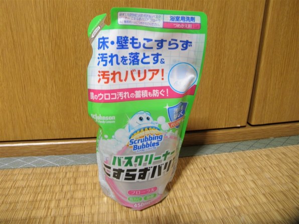 ジョンソン スクラビングバブル バスクリーナー こすらずバリア