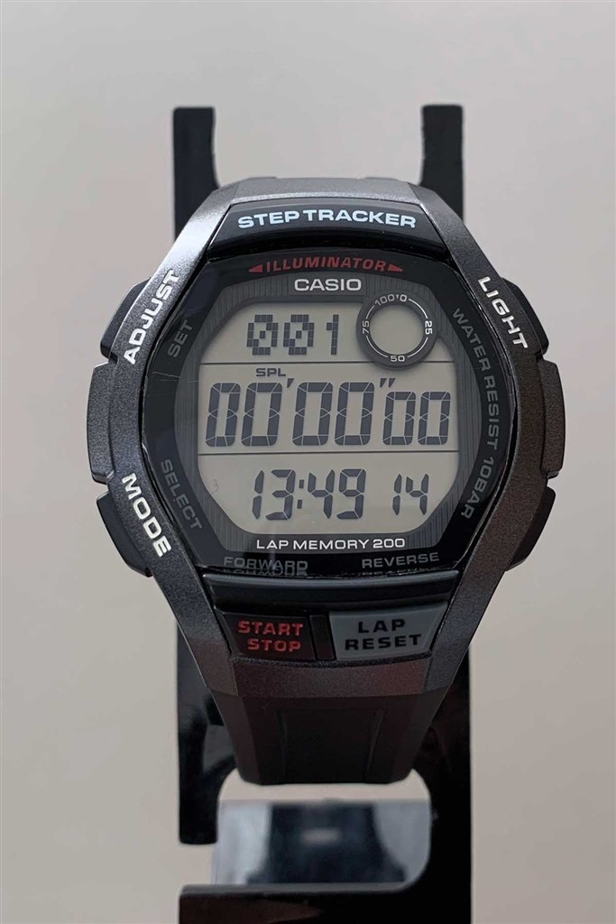 腕時計 CASIO ストップウォッチ ラップ - 時計