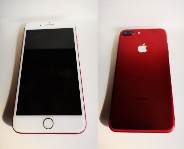 スマートフォン本体iPhone7 PRODUCT  RED 128GB ソフトバンク 【美品】