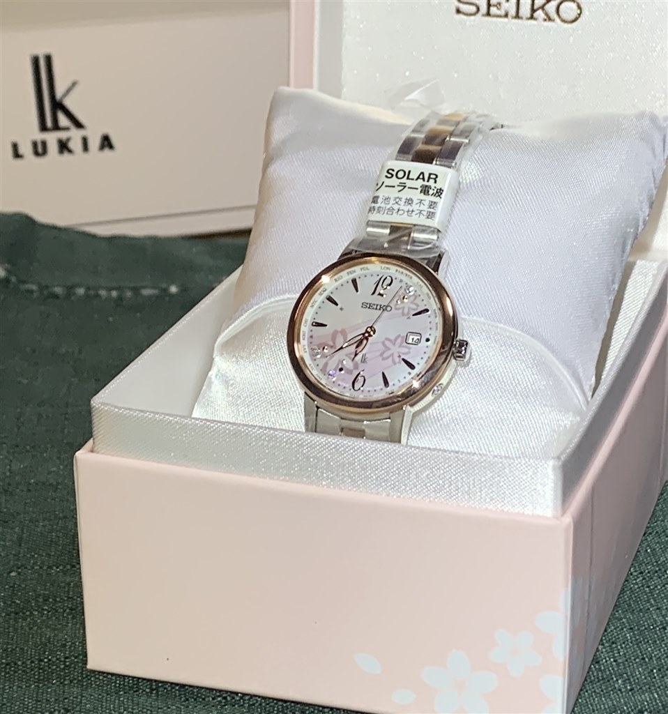 新しい到着 SEIKO ルキア LUKIA LUKIA ダイヤモンド LUKIA SAKURA ...