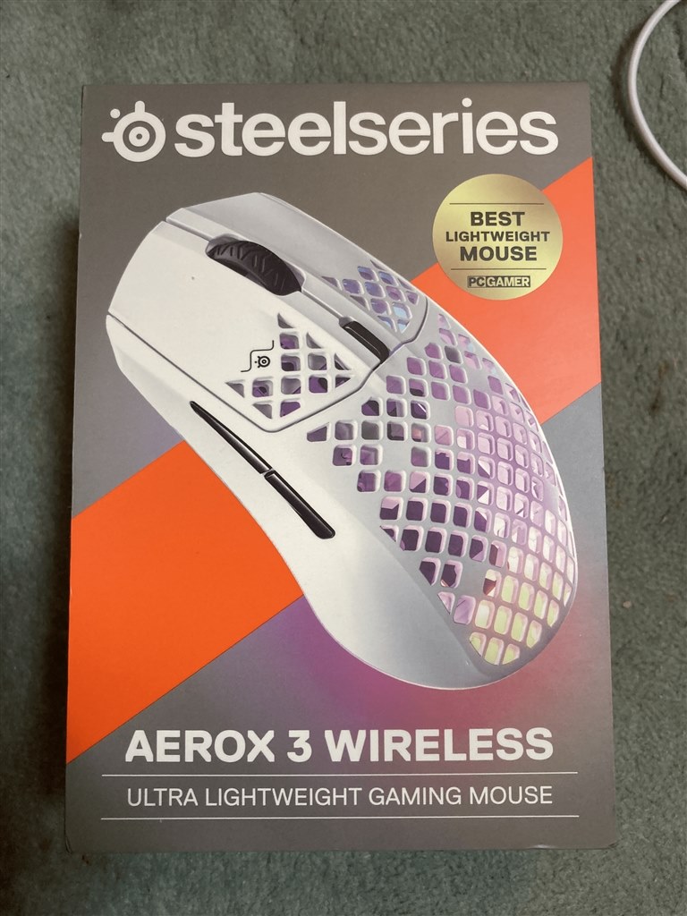 steelseries ゲーミングマウス 有線 AEROX 3 Snow - マウス・トラック