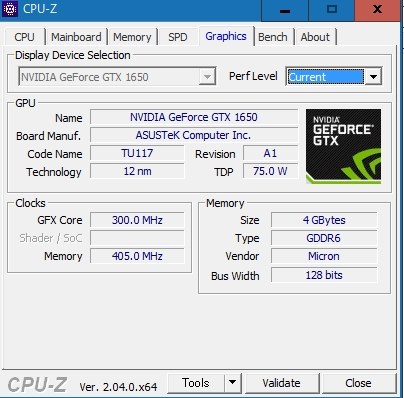 TU117+GDDR6補助電源なし』 ASUS PH-GTX1650-O4GD6 [PCIExp 4GB