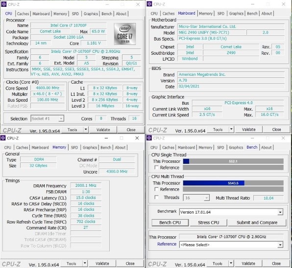 インテル Core i7 10700F BOX 価格比較 - 価格.com