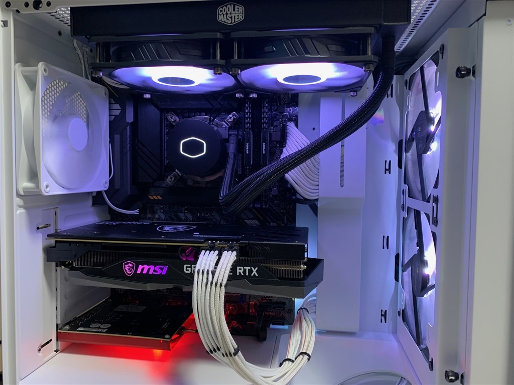 ボトムファンで冷却性能は最強クラス！』 NZXT H5 Flow CC-H51FW-01