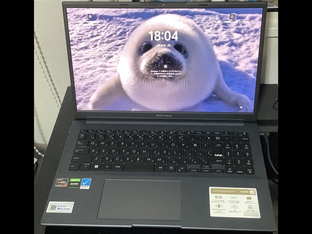 コスパが良い、画面がキレイなpc』 ASUS Vivobook Pro 15 OLED M6500QE