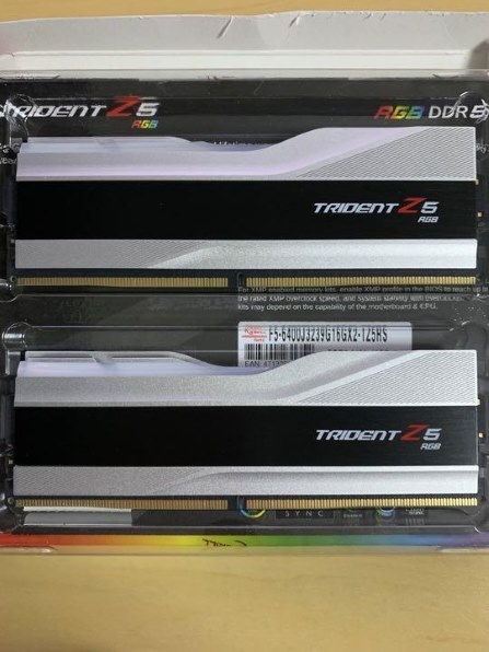 メモリー G.Skill F5-6400J3239GX2-TZ5RS 32x2 64GB F5-6400J3239G32GX2-TZ5RS - Overview - G.SKILL International