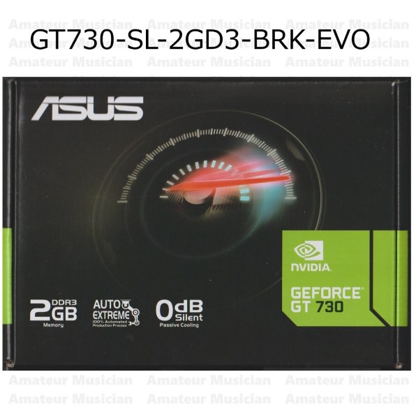 ASUS GT730-SL-2GD3-BRK-EVO [PCIExp 2GB] 価格比較 - 価格.com