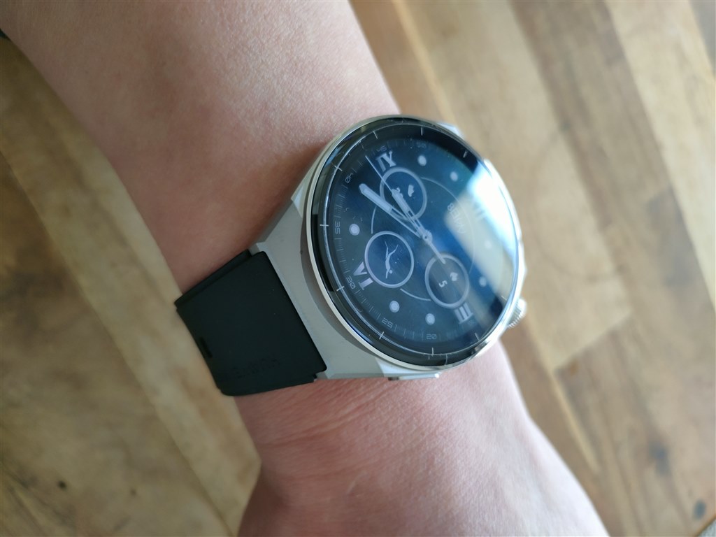 HUAWEI WATCH GT 2 Pro 社外チタンバンド - スマートウォッチ