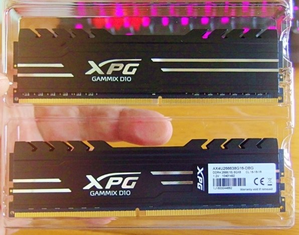PCパーツ DDR4 32GB(16GBx2) AX4U2666316G16-DBG Amazon.co.jp: ADATA AX4U2666316G16-DBG XPG GAMMIX D10