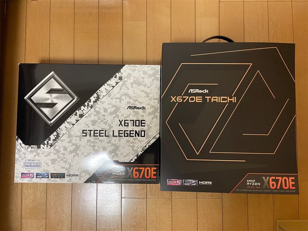 X670E Steel LegendからX670E Taichiへ』 ASRock X670E Taichi X670E Steel LegendからX670E Taichiへ』 ASRock X670E Taichi
