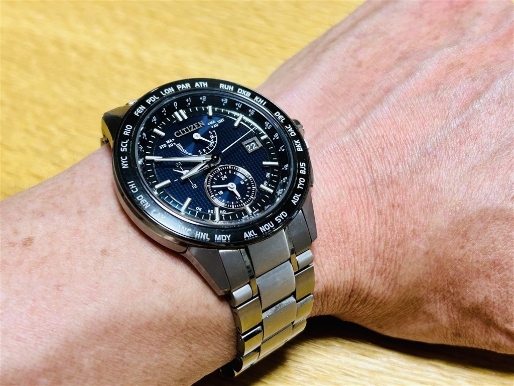 HOT限定セール『最終価格』CITIZEN AT9044-51E アテッサダブルダイレクト 時計