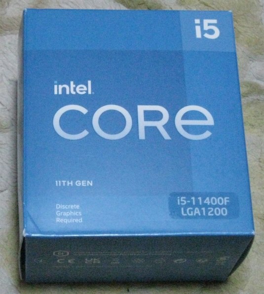 intel core i5 11400F BOX