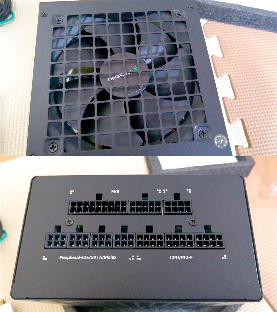 SeasonicのOEMモデルで、なかなか高級感あるデザインでした』 DEEPCOOL