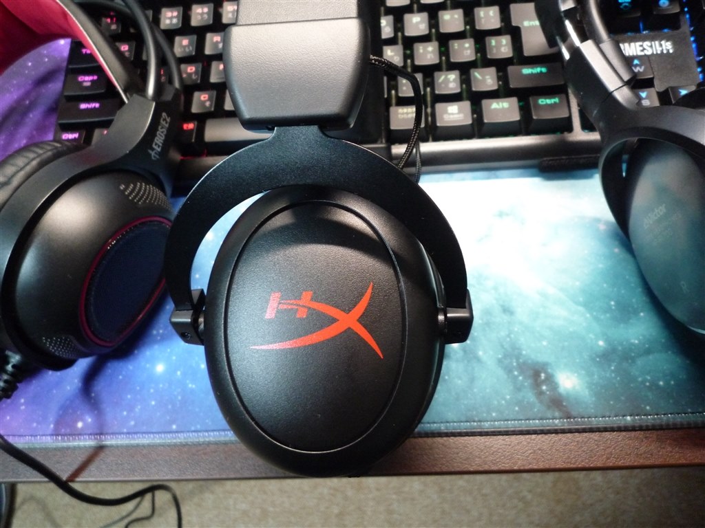 良くも悪くも音作りは普通で使い勝手は良い。』 HyperX Cloud