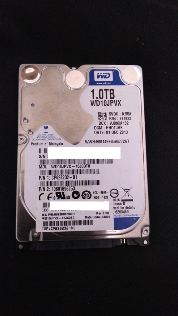 RAID0で、どうでも良い一時倉庫用として使用中。』 WESTERN DIGITAL