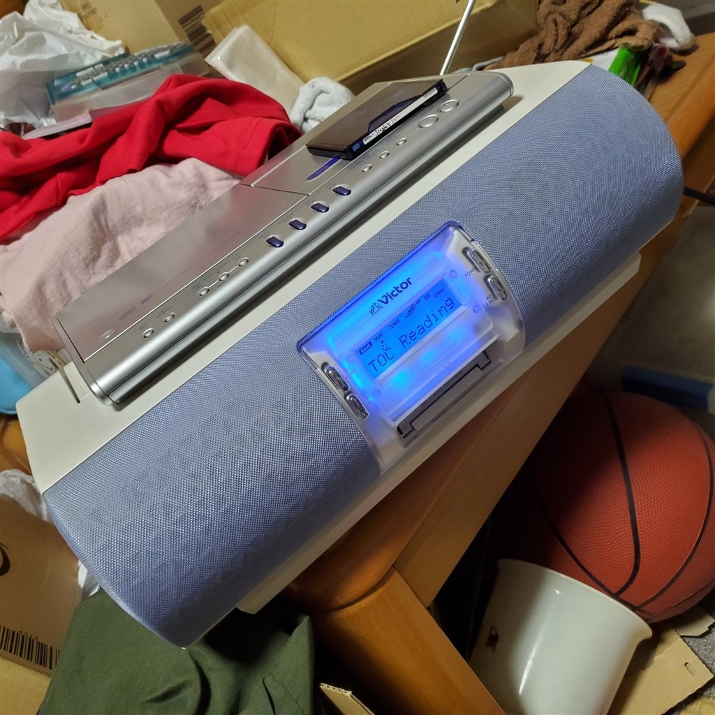 実は8年ぶりに使い始めたラジカセ』 JVC RC-X5MD yusukech04