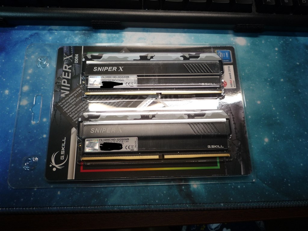 G.SKILL DDR4 3200 32G(16G×2枚)メモリ G.SKILL TridentZ RGB Series 32GB (2 x 16GB) 288-Pin DDR4